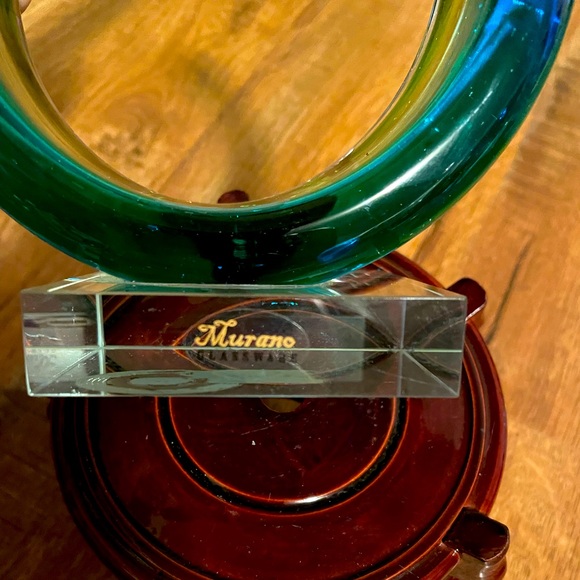 Mid 20th Century Murano Ribbon Art Glass Sculpture - Picture 7 of 10